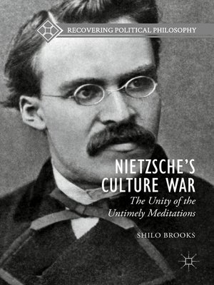 cover image of Nietzsche's Culture War